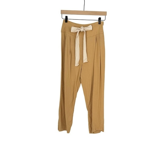 Cult Gaia Judith Linen-Blend Pants Sz XS - Picture 4 of 9